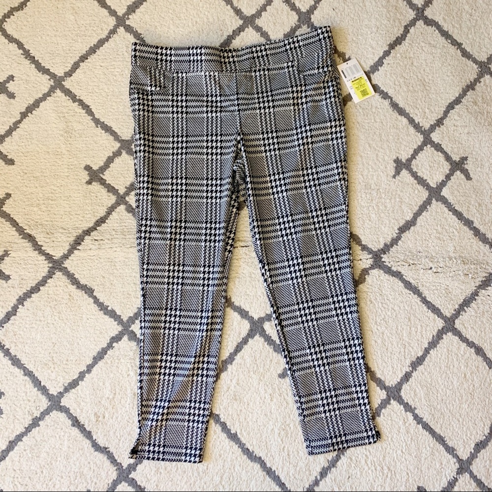 HUE dress pants, houndstooth pattern